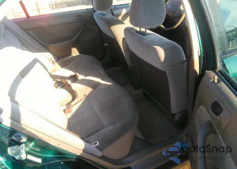 1999 Honda Civic Value Package from USA, damaged, VIN 2HGEJ6612XH509293